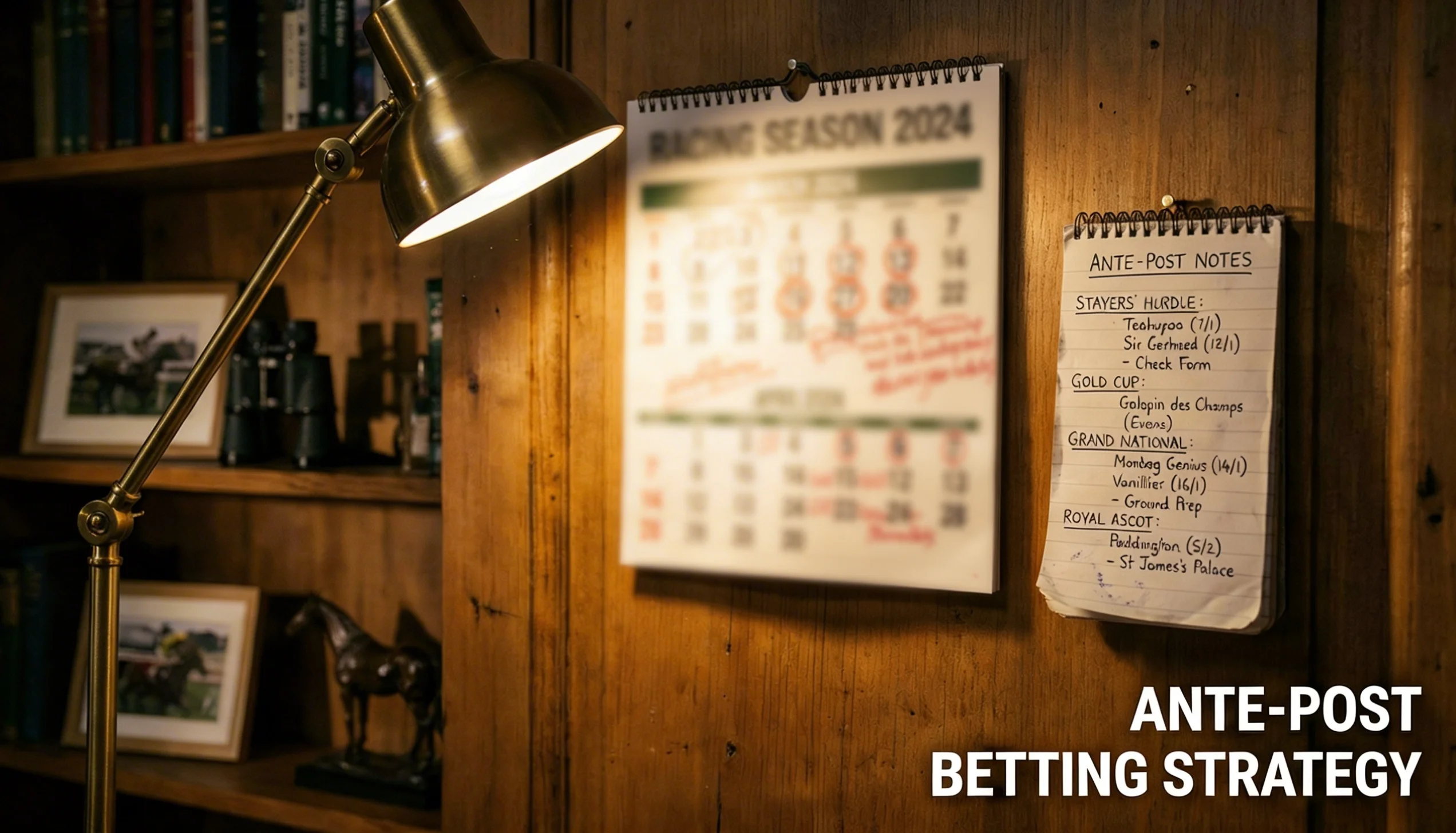 Ante-post horse racing betting strategy and early odds