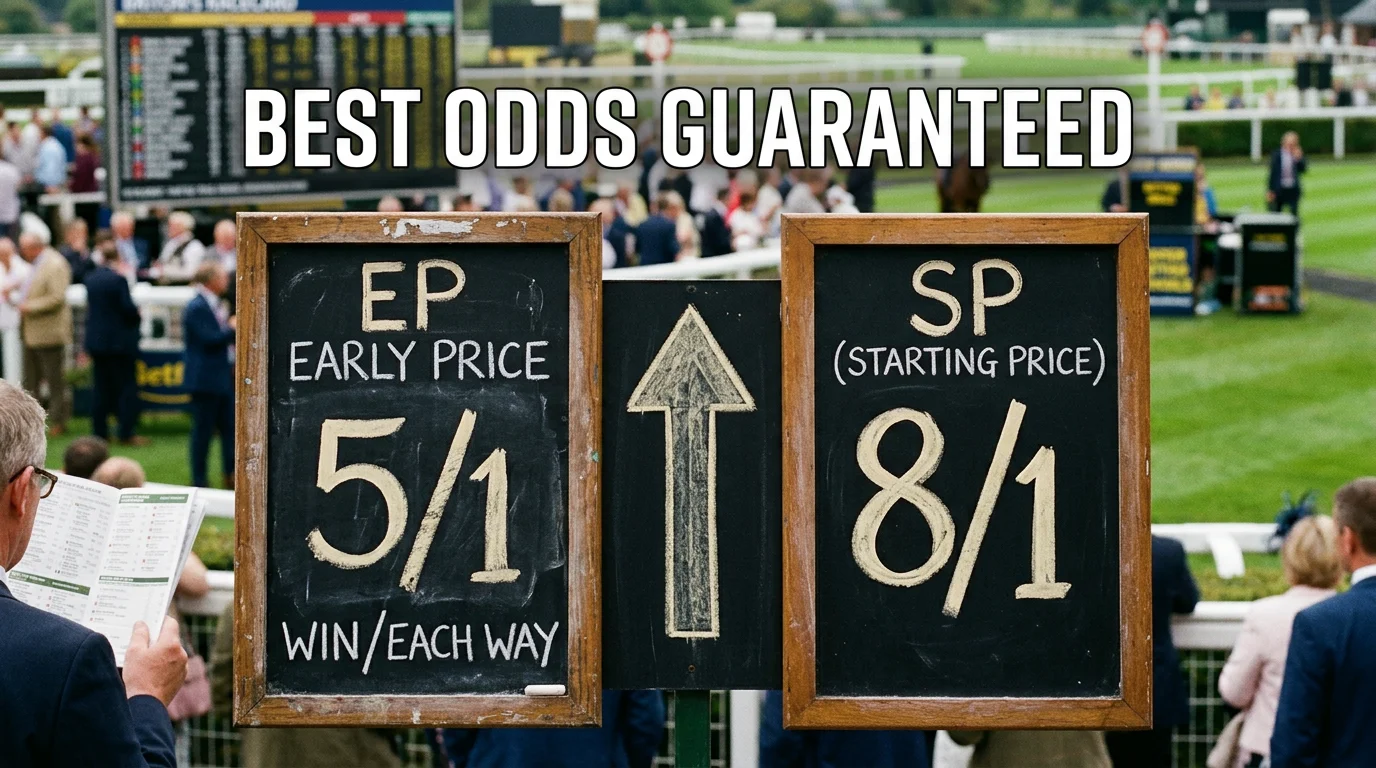 Best odds guaranteed explained for horse racing bettors
