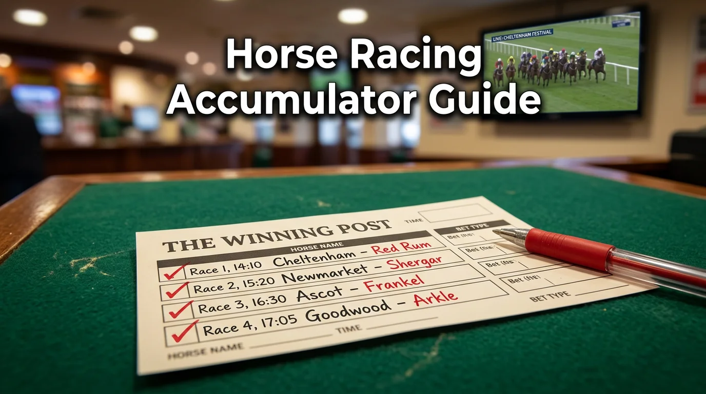 Horse racing accumulator guide for building multi-leg bets
