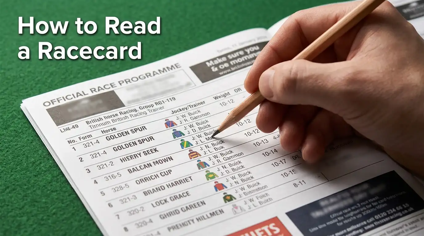 How to read a horse racing racecard for beginners